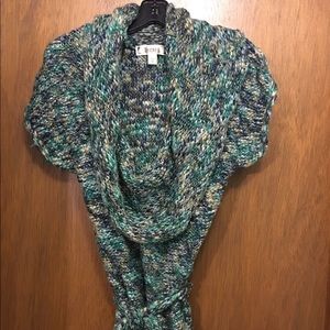 Decree long crochet sweater